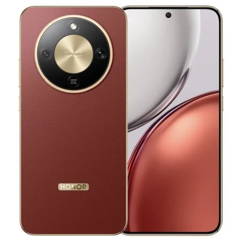 Smartphone HONOR X9D 5G 12Go 256Go - Marron Rougeâtre