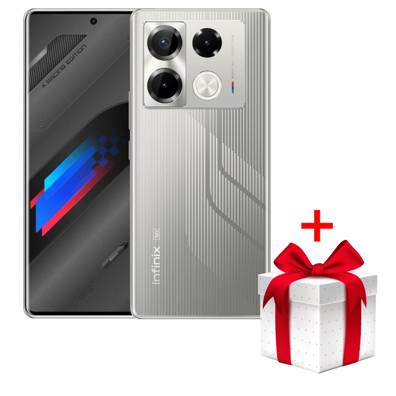 Smartphone INFINIX Note 40 Pro+ 5G 24Go 256Go Edition Racing - Gris