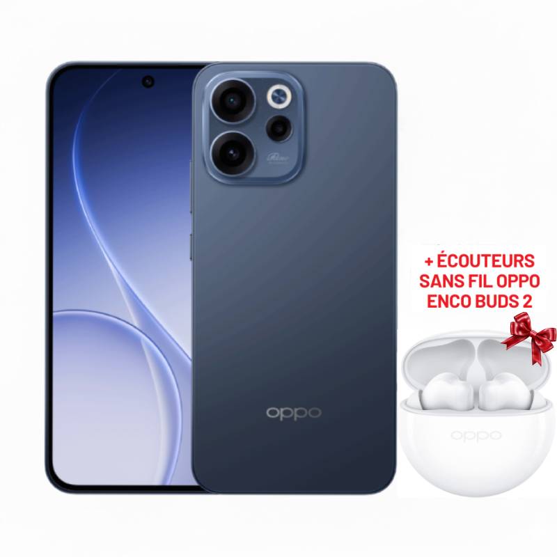 Smartphone OPPO Reno 15F 5G 24Go 512Go - Bleu Crépuscule