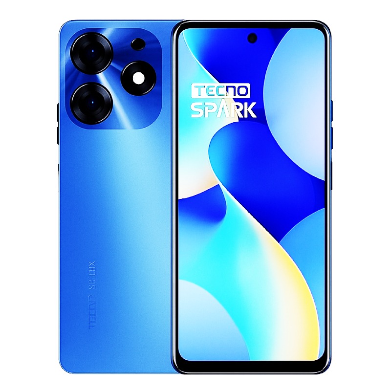 Smartphone Tecno Spark Go 2025 BG6M 2+2Go 64Go - Bleu