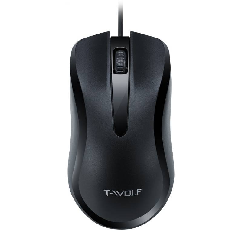 Souris Filaire T-Wolf V12 S000020 - Noir