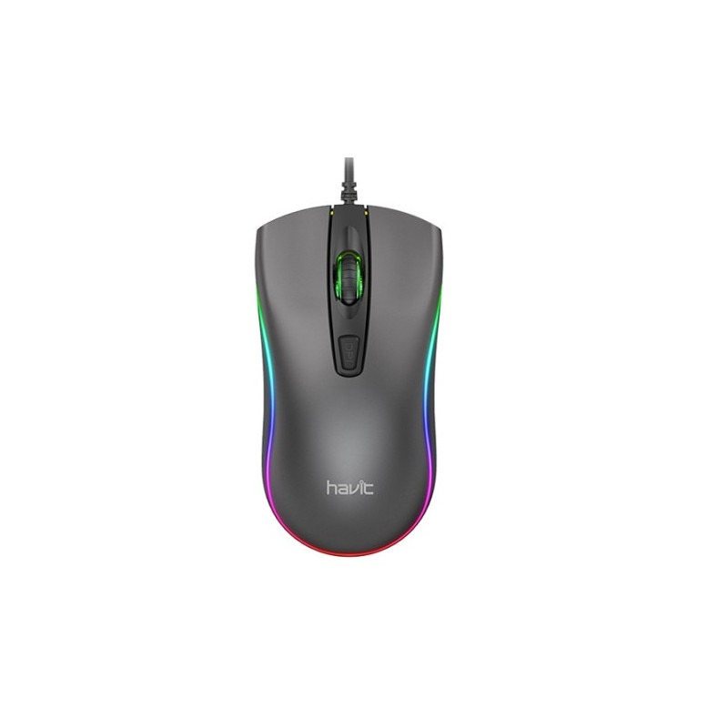 Souris Optique Filaire HAVIT MS72 USB - Noir