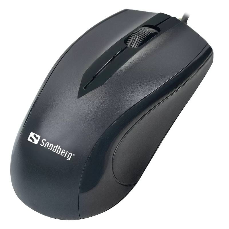 Souris Optique Filaire SANDBERG 631-04 Pro USB-C 3D - Noir