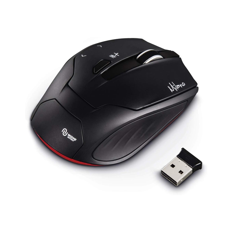 Souris Sans Fil HAMA Compacte "Milano" - Noir
