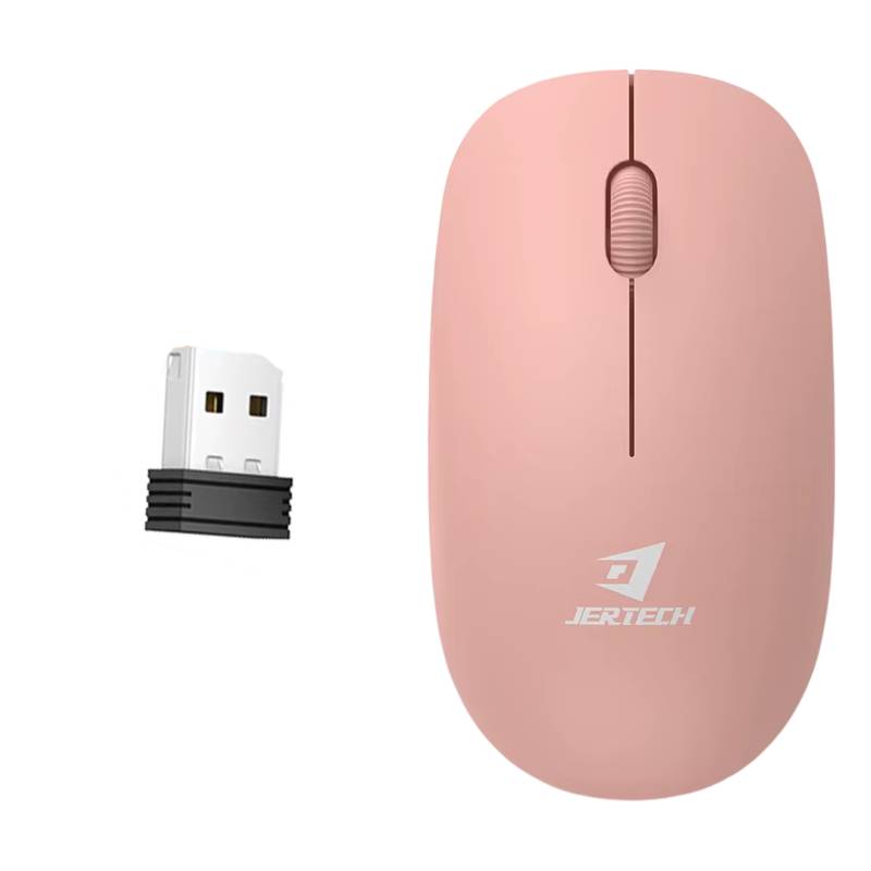 Souris Sans Fil JERTECH JR8 Silencieux - Rose