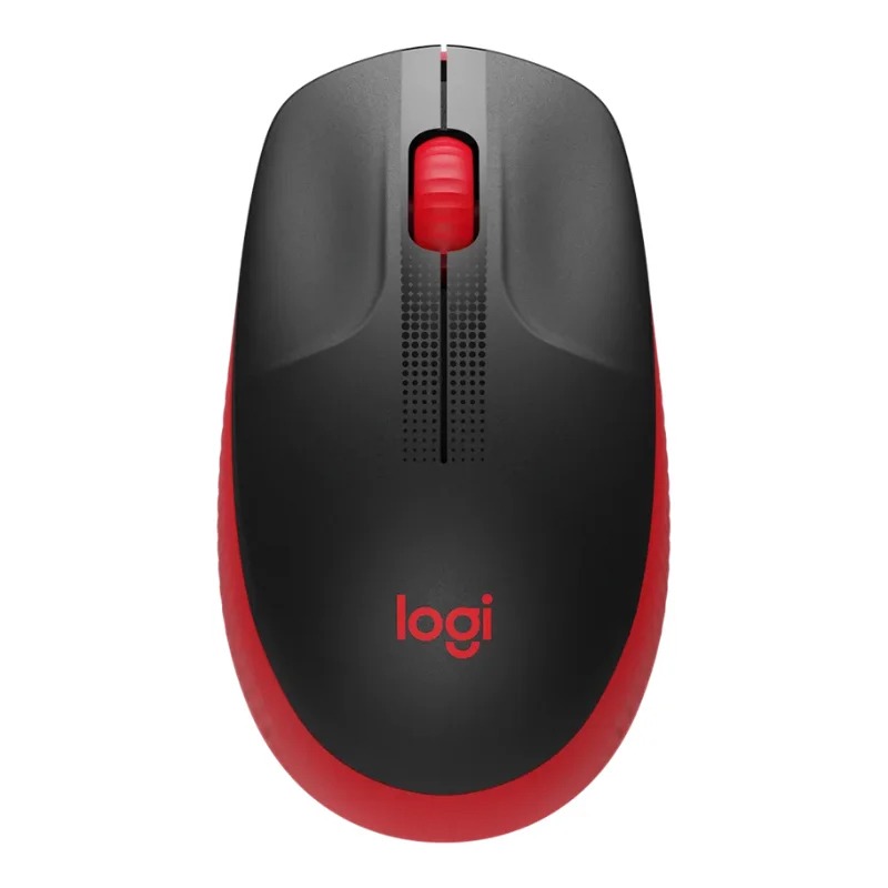 Souris Sans Fil LOGITECH M190 - Rouge