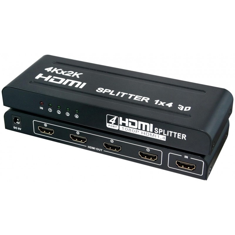 Splitter HDMI 4 Ports 4K 3D