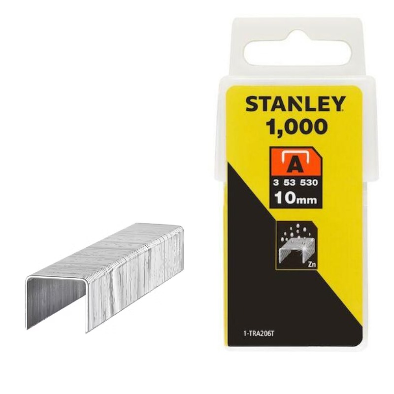 STANLLEY AGRAFE 10MM TYPE A  1-TRA206T