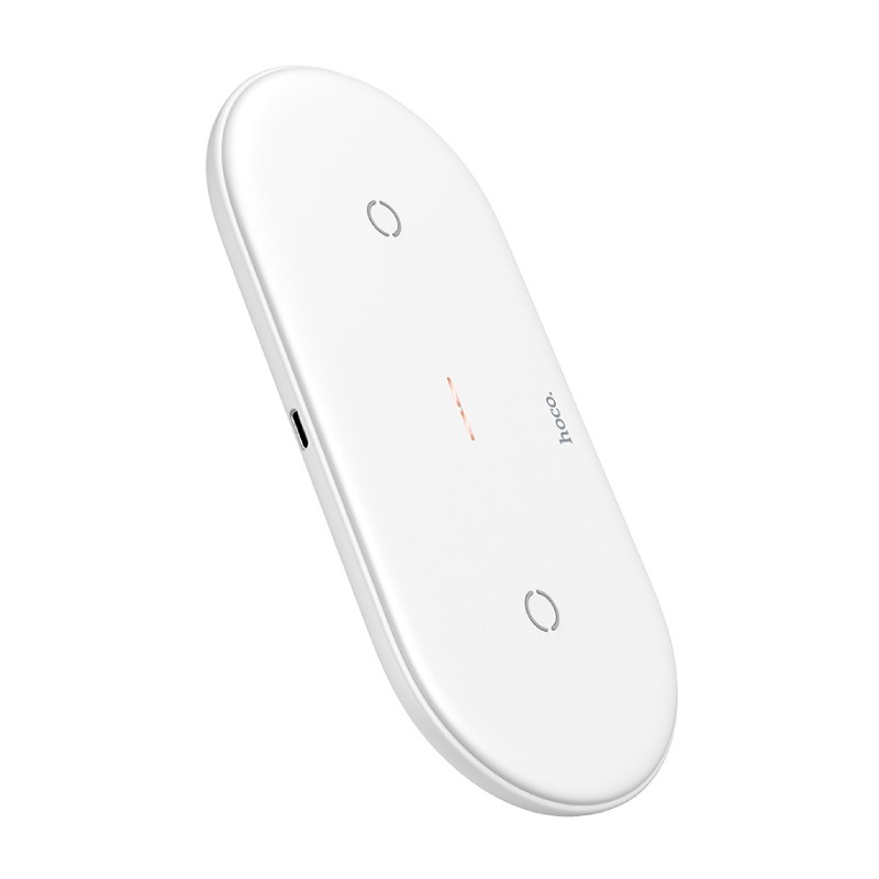 Station De Charge Sans Fil HOCO CW23 - Blanc