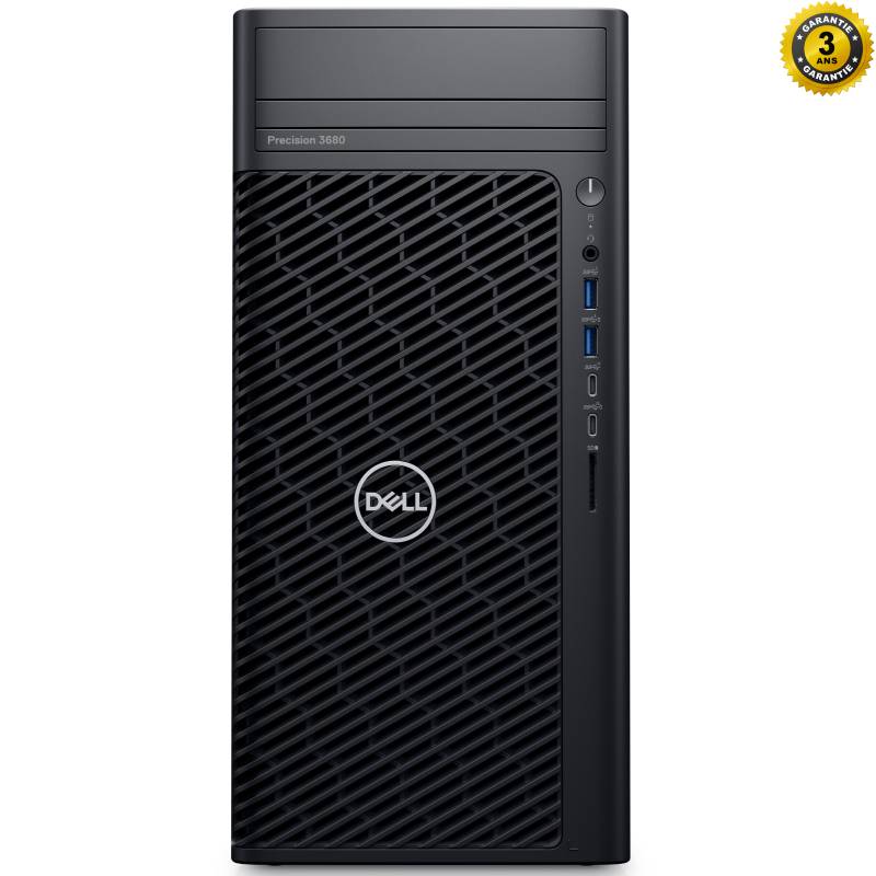 Station de Travail DELL Precision 3680 i7 14è Gén 16Go 512Go SSD