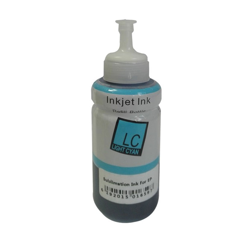 Bouteille d'encre Sublimation Compatible EPSON 100 ml - Cyan Light