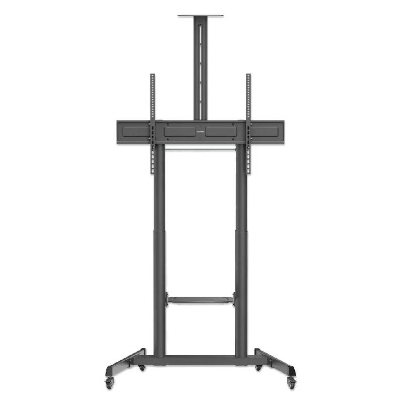 Support Mobile MANHATTAN Avec Roulettes Pour TV 60" - 120" - Noir