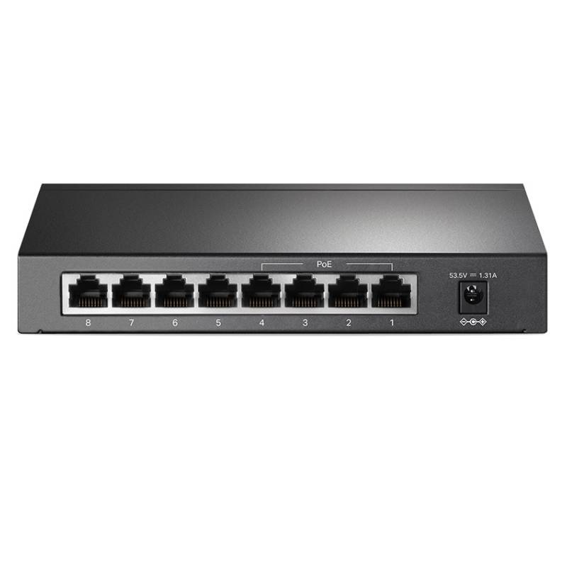 Switch de bureau TP-LINK TL-SG1008P  8 ports Gigabit - 4 Ports PoE+