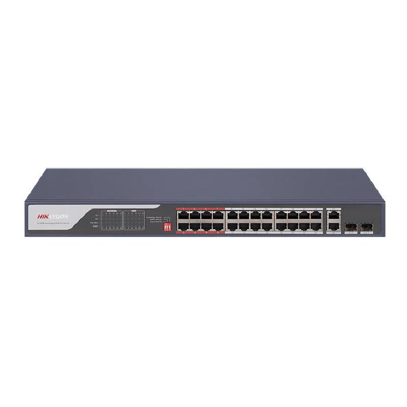 Switch HIKVISION DS-3E0326P-E-C 24 Ports POE Fast Ethernet et 2 Ports Gigabit