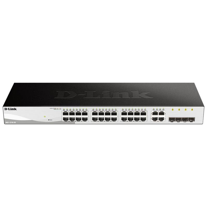 Switch Smart D-LINK DGS-1210-28 24-Port 10/100/1000Base-T et 4 1000BaseT/SFP