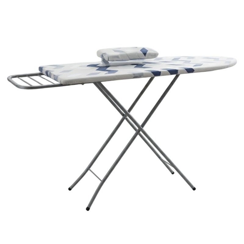 Table à Repasser Avec Petite Table Intégrée 105 x 30 cm - Bleu