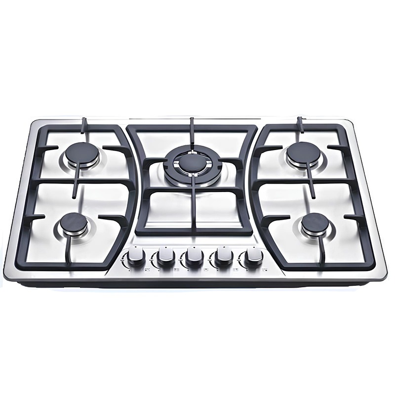 Plaque De Cuisson Encastrable AUXSTAR AUX-800I-FT 5 Feux 75cm - Inox