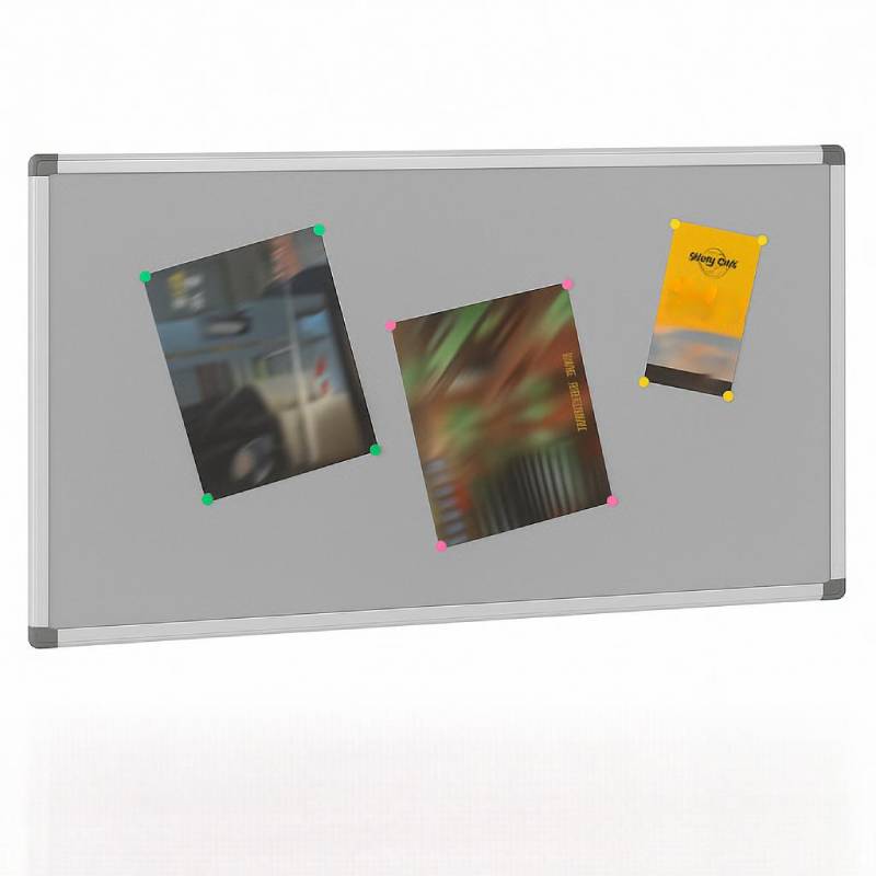 Tableau d'Affichage FAIBO En Liège 90 x 150 cm - Gris