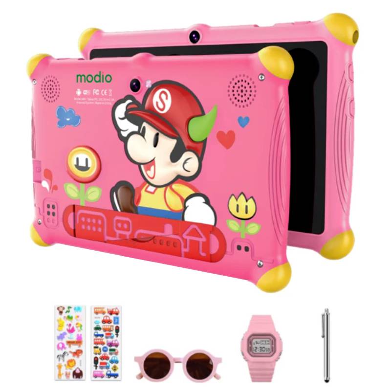 Tablette Kids MODIO M61 7" 5G Wi-Fi - Rose