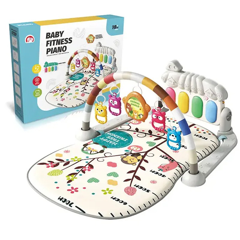 Tapis D'éveil Multifonction Piano de Fitness Pour Bébé
