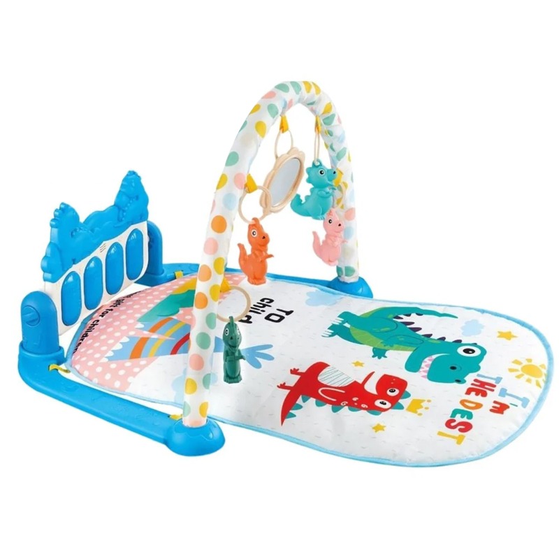 Tapis D'éveil Multifonction Pour Bébé Avec Piano Fitness Rack