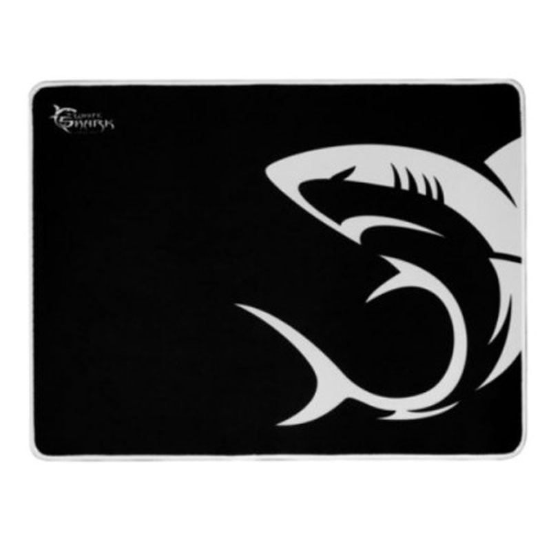 Tapis de souris Gamer WHITE SHARK Requin - Noir
