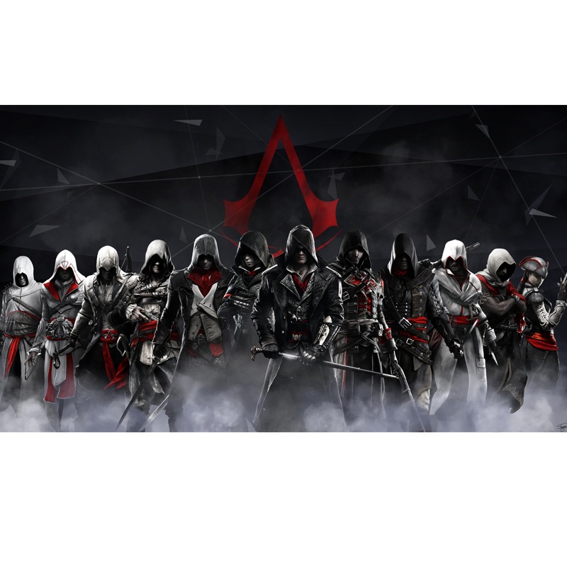 Tapis de Souris Gamer XXL ASSASSINS CREED 400 x 900 mm - Assortie