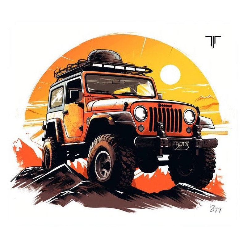 Tapis de souris TITAN L015 JEEP