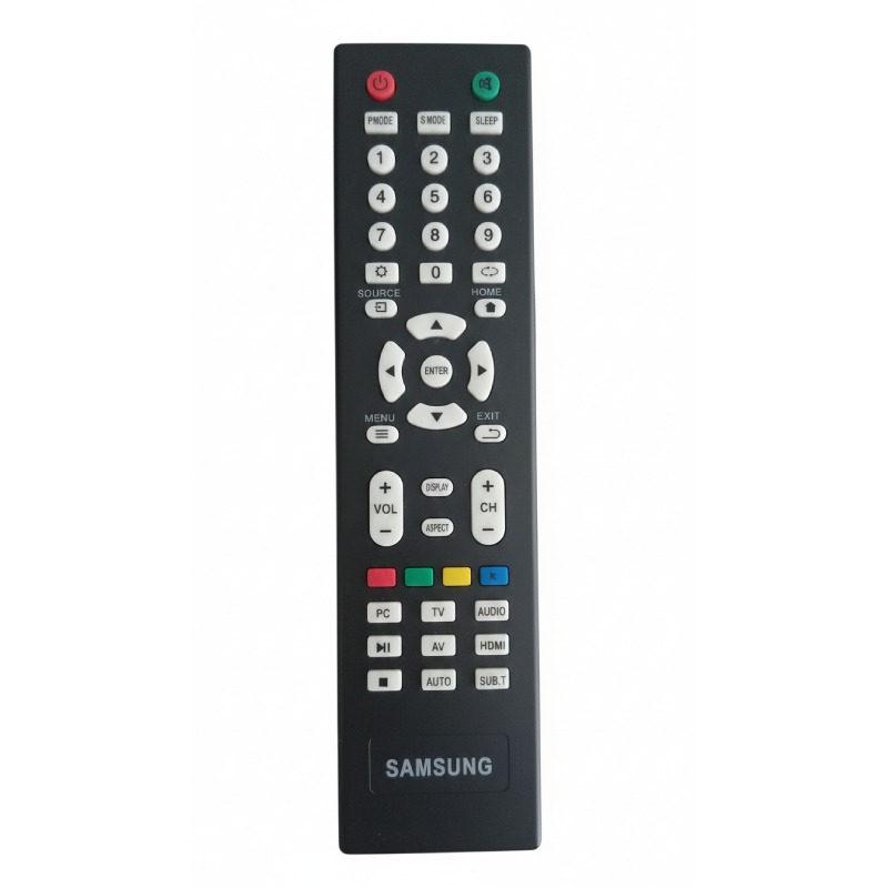 Télécommande pour TV Samsung Pour Récepteur -Noir