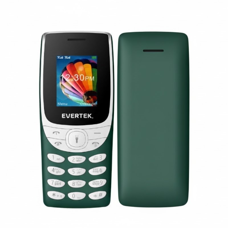 Téléphone Portable EVERTEK E3218 - Vert