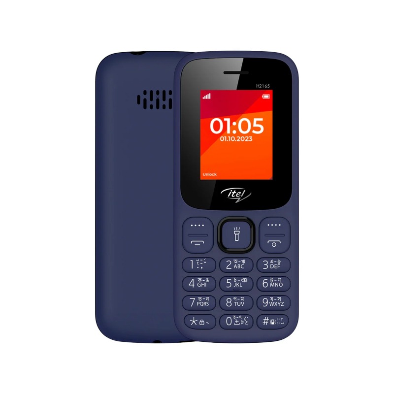 Téléphone Portable ITEL it2165 - Bleu Foncé