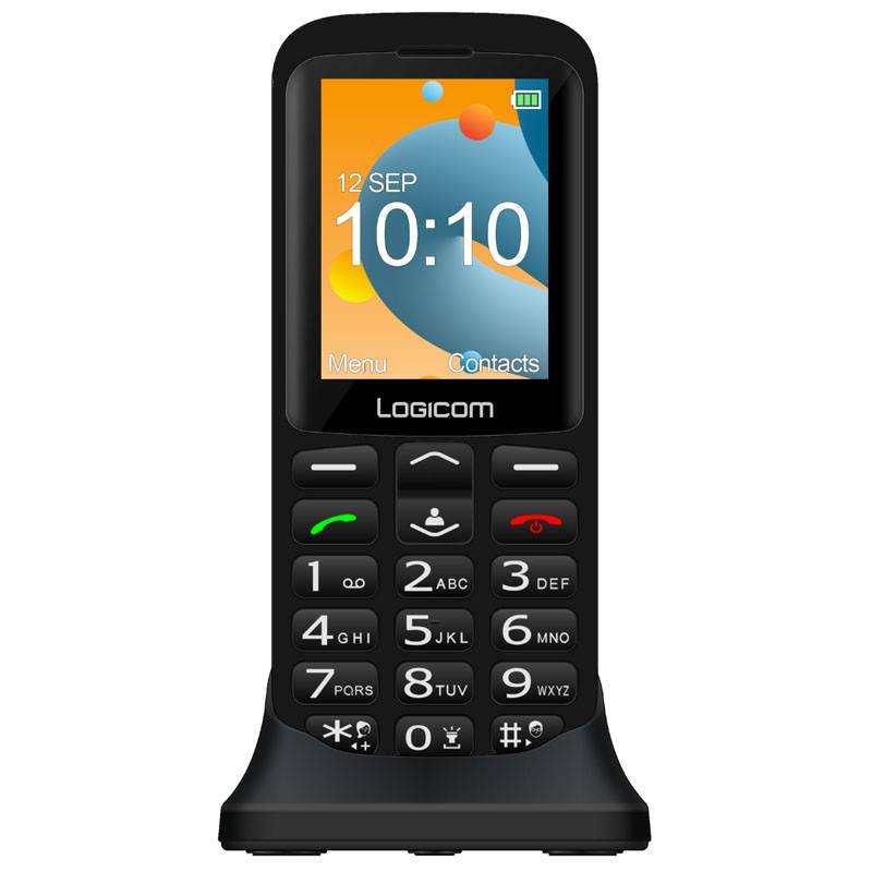 Téléphone Portable LOGICOM Le Posh XL - Noir