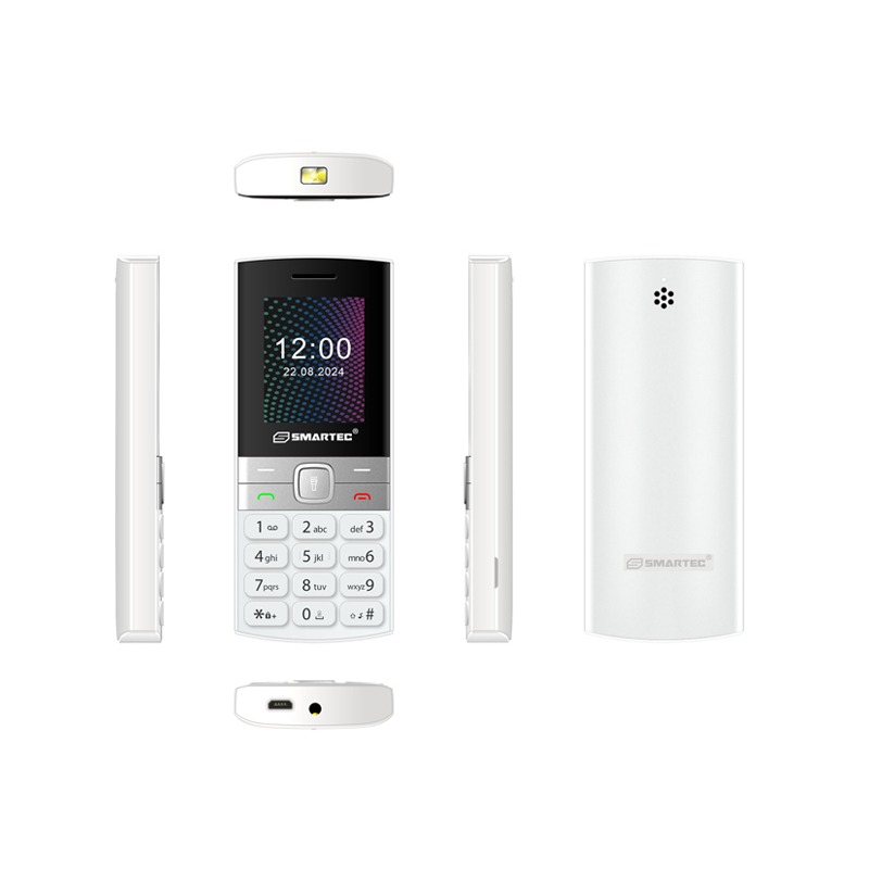 Téléphone Portable SMARTEC V2 - Blanc