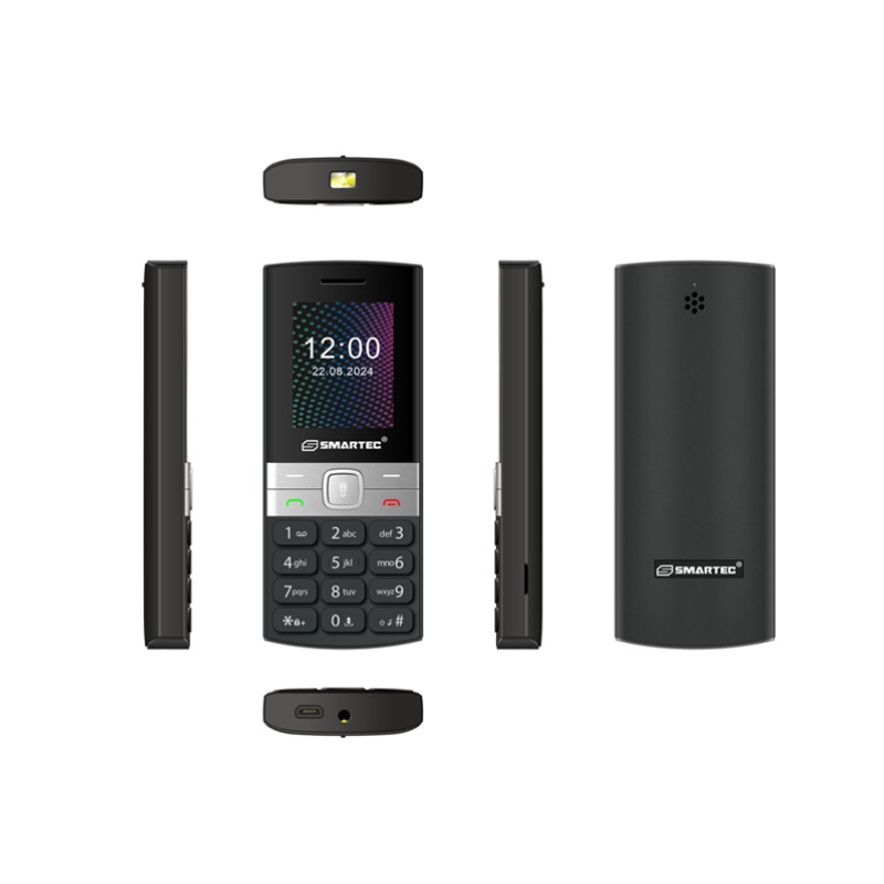 Téléphone Portable SMARTEC V2 - Noir
