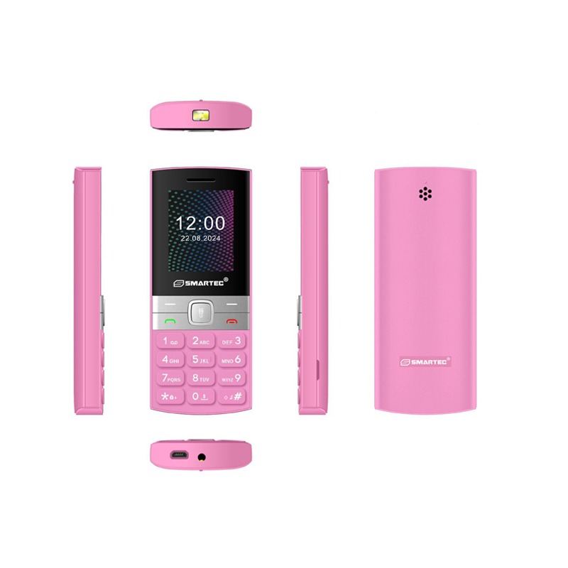 Téléphone Portable SMARTEC V2 - Rose