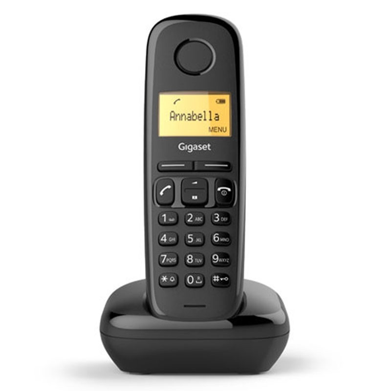 Téléphone Sans Fil DECT GIGASET A170 - Noir