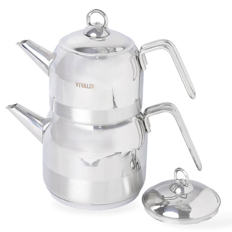 Théière Double VIVALDI YL374 - Inox