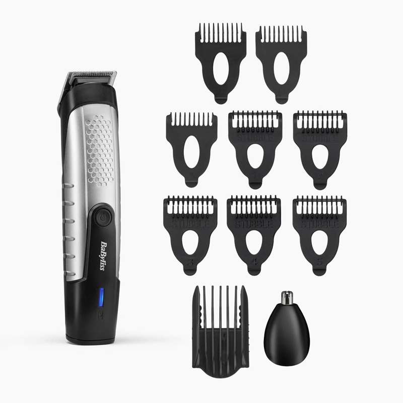 Tondeuse à Barbe BABYLISS T812E Rechargeable - Gris
