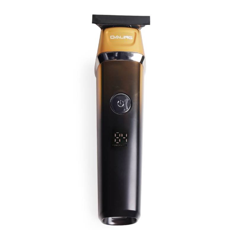 Tondeuse à Cheveux Rechargeable Professionnel DALING DL-1699 - Noir et Doré