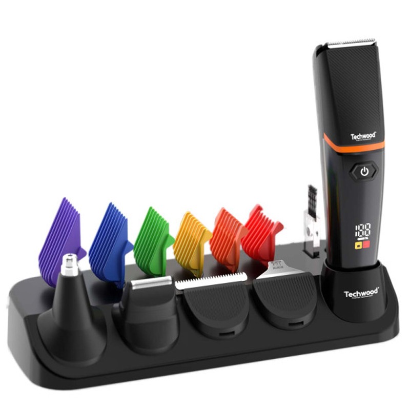 Tondeuse Rechargeable 5EN1 TECHWOOD TTN-038 - Noir