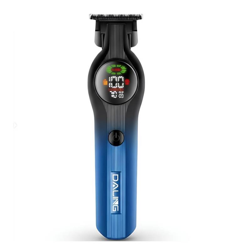 Tondeuse Rechargeable DALING DL‑1919 Avec Afficheur - Bleu