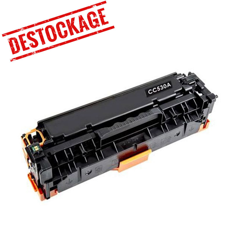 Toner Adaptable Compatible HP CC530A-CE410X-CF380X - Noir (CC530AA)