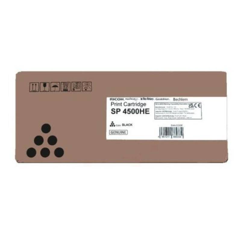 Toner D'origine RICOH SP4500HE - Noir