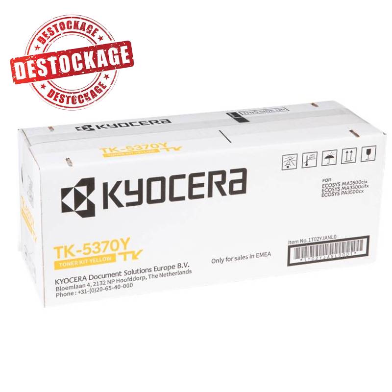 Toner KYOCERA D'origine TK-5370Y - Jaune