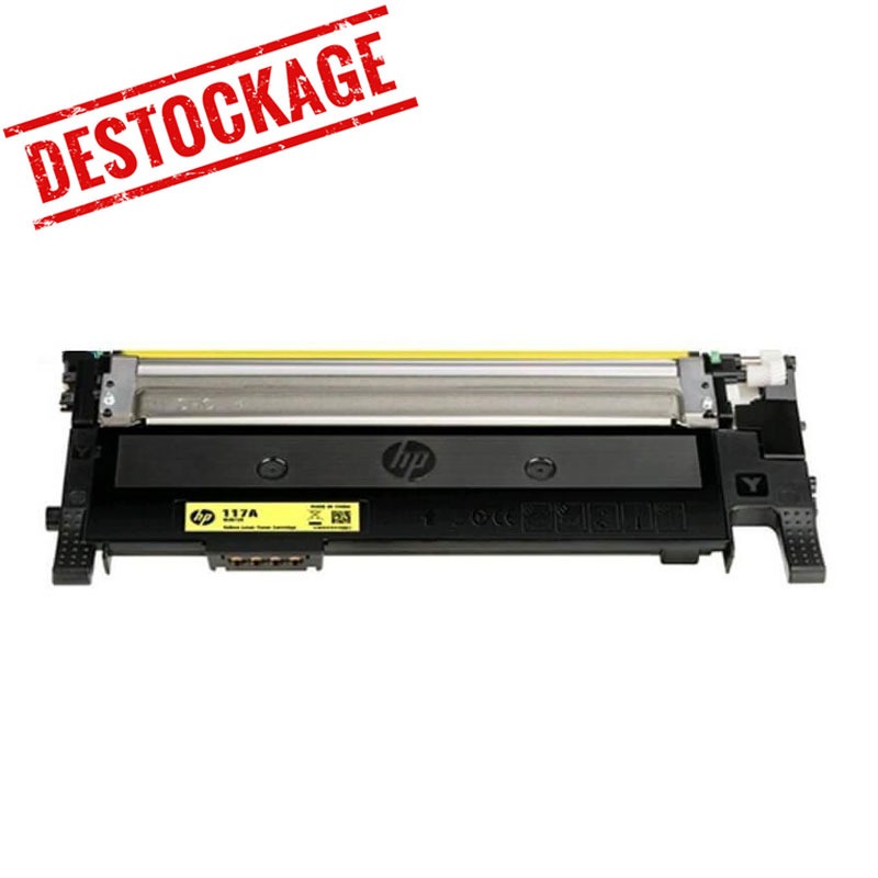 Toner Laser Adaptable Compatible Hp 117A Avec puce - Jaune