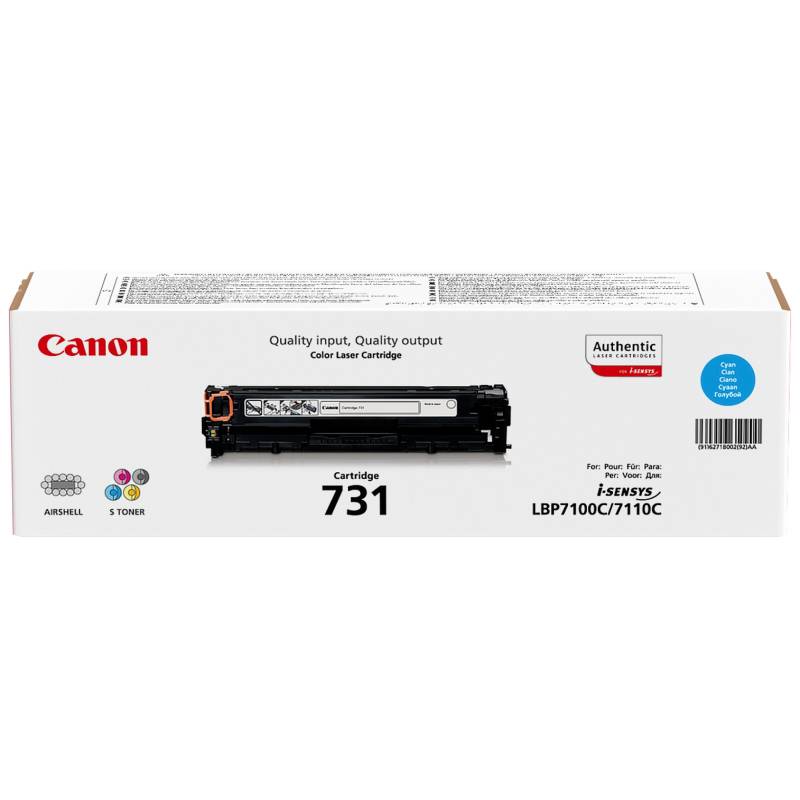Toner Laser CANON D'origine 731 - Cyan