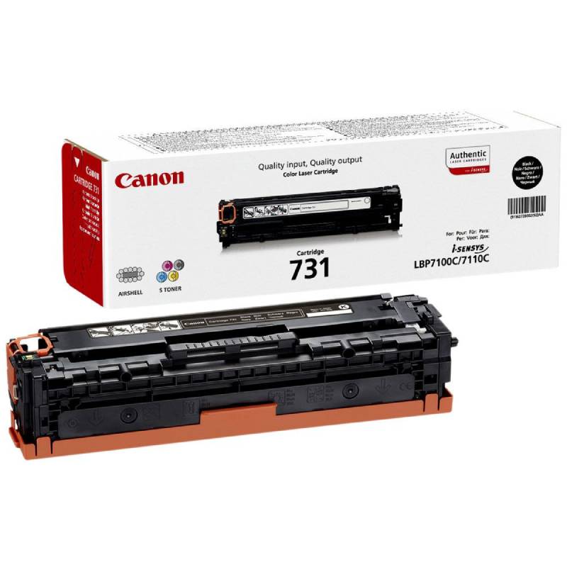 Toner Laser CANON D'origine 731 - Noir