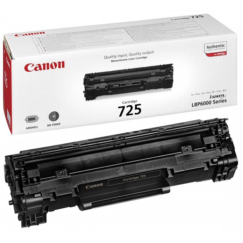 Toner Laser CANON D'origine EP-725 - Noir