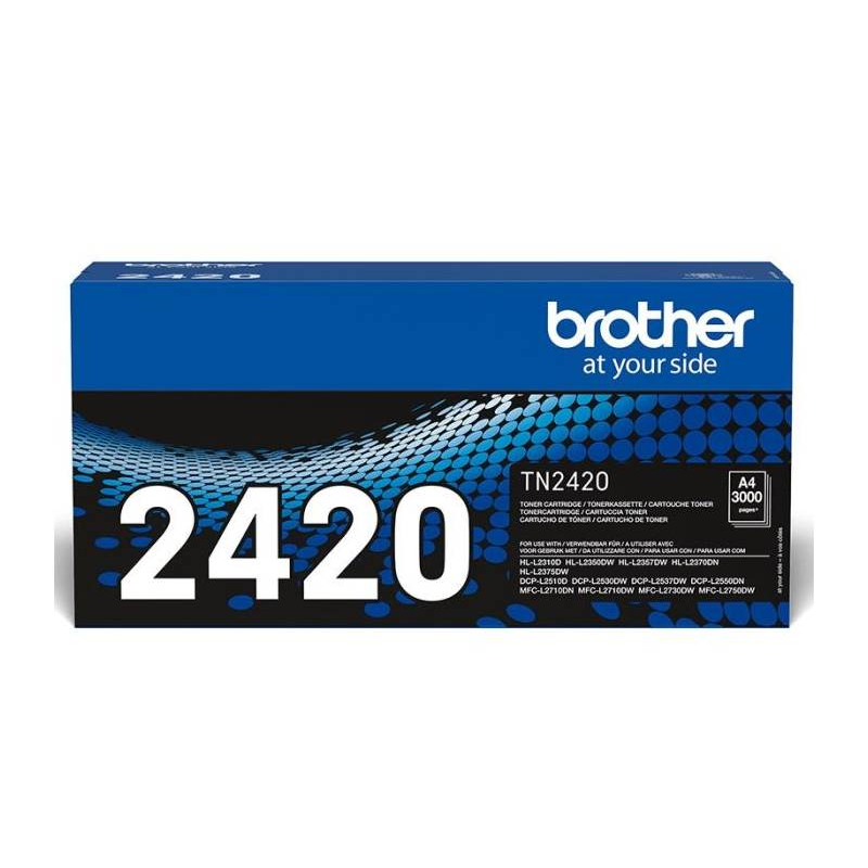 Toner Laser Original BROTHER TN-2420 - Noir