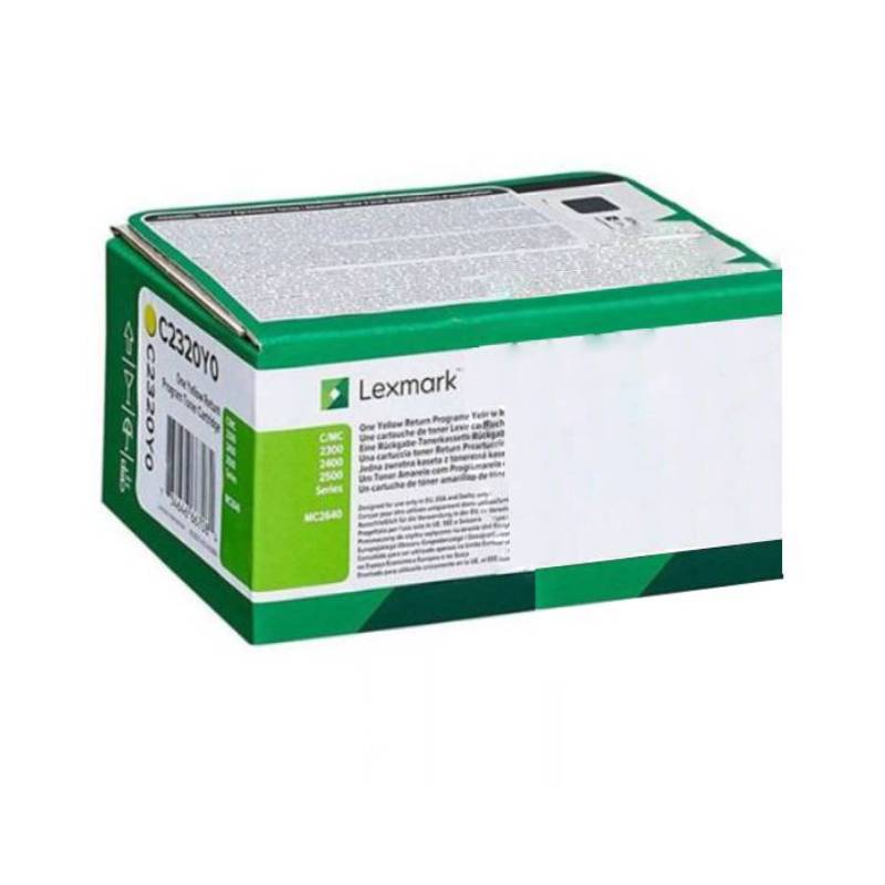 Toner original LEXMARK - Noir (C2350K0)
